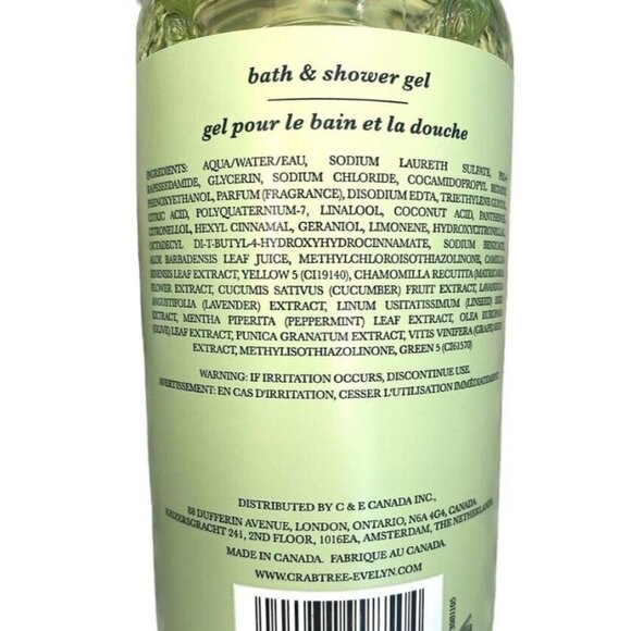 Crabtree & Evelyn Lily Bath Shower Gel & Body Lotion Set 16.9 oz each - Picture 2 of 3